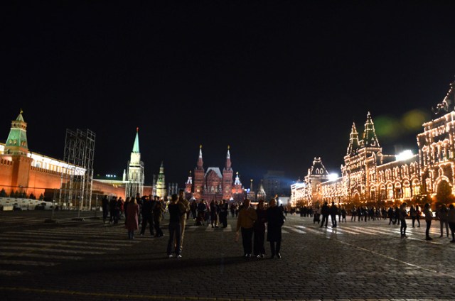 Red Square at Night Sarah Peck